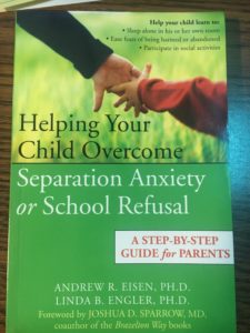 Book on helping your child overcome separation anxiety